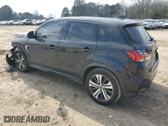 2021 Mitsubishi Outlander Sport SE with VIN JA4APVAU0MU026458, listed as a Copart auction lot 44255385 with 99,013 mi miles and Salvage Title. Bid and sale history available at carsss.com. Image 2.