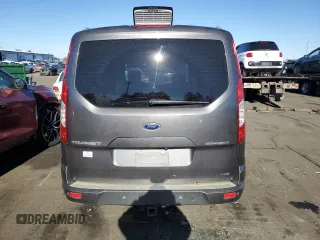 2015 Ford Transit Connect Wagon Titanium with VIN NM0GE9G7XF1227493, listed as a Copart auction lot 82570744 with 97,313 mi miles and Salvage Title. Bid and sale history available at carsss.com. Image 6.