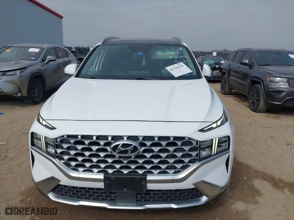 2022 Hyundai Santa Fe Hybrid SEL Premium with VIN KM8S3DA15NU034056, listed as a IAAI auction lot 41520781 with 67,816 mi miles. Bid and sale history available at carsss.com. Image 12.