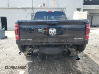 2023 Ram 1500 Laramie with VIN 1C6SRFRT1PN577199, listed as a Copart auction lot 64833895 with 22,119 mi miles and Salvage title. Bid and sale history available at DreamBid. Image 6.