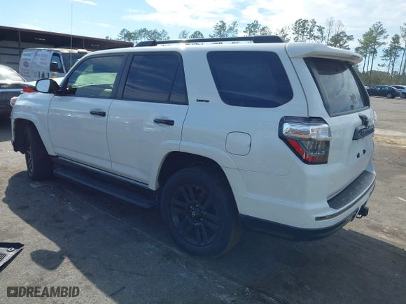 2020 Toyota 4Runner SR5 with VIN JTEBU5JR4L5800195, listed as a IAAI auction lot 41481094 with 122,100 mi miles. Bid and sale history available at carsss.com. Image 3.