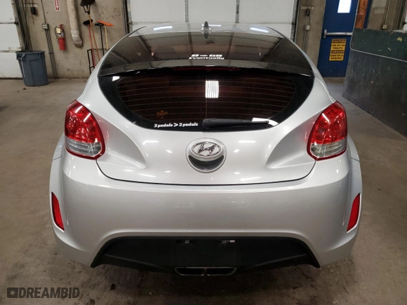 2012 Hyundai Veloster w/Black Int with VIN KMHTC6AD2CU020056, listed as a Copart auction lot 51584845 with 83,458 mi miles and Salvage Title. Bid and sale history available at carsss.com. Image 6.