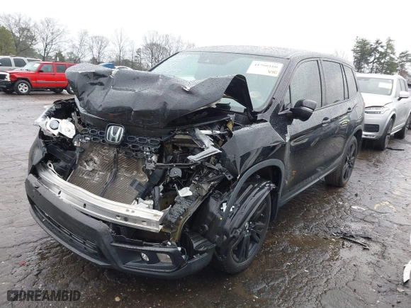 2020 Honda Passport EX-L with VIN 5FNYF7H5XLB006128, listed as a IAAI auction lot 41760160 with 1 mi miles. Bid and sale history available at carsss.com. Image 2.