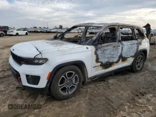 2022 Jeep Grand Cherokee Trailhawk with VIN 1C4RJHCG6N8588264, listed as a Copart auction lot 82734313 with Not provided miles and Non repairable. Bid and sale history available at DreamBid. Image 1.