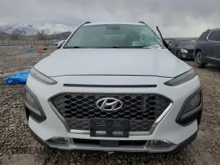 2019 Hyundai Kona Ultimate with VIN KM8K5CA51KU221572, listed as a Copart auction lot 85927904 with 0 mi miles and Salvage Title. Bid and sale history available at carsss.com. Image 5.