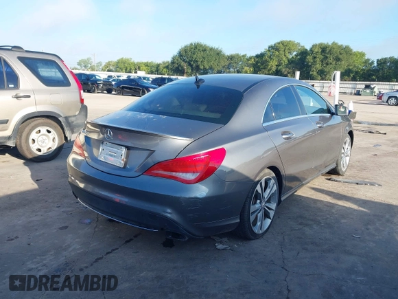 2014 Mercedes-Benz CLA 250 with VIN WDDSJ4EB8EN037742, listed as a IAAI auction lot 42604682 with 210,637 mi miles and . Bid and sale history available at DreamBid. Image 4.