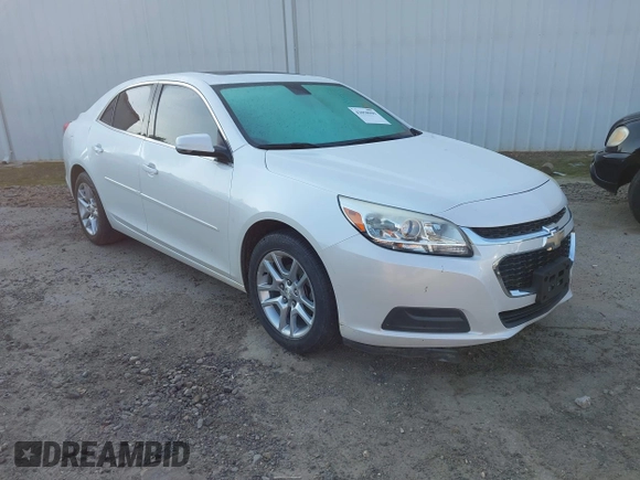 2016 Chevrolet Malibu LT with VIN 1G11C5SA2GF163702, listed as a IAAI auction lot 42058909 with 142,730 mi miles. Bid and sale history available at carsss.com. Image 1.