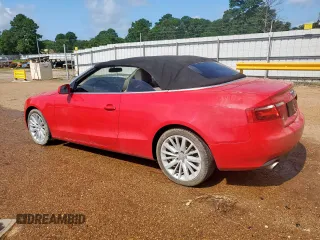 2012 Audi A5 Premium with VIN WAUAFAFH7CN005710, listed as a Copart auction lot 61032335 with 31,492 mi miles and Clean title. Bid and sale history available at DreamBid. Image 2.