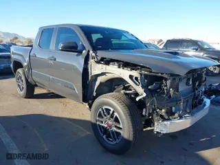 2025 Toyota Tacoma 2WD SR5 with VIN 3TMKB5FNXSM026320, listed as a IAAI auction lot 41632897 with NaN miles. Bid and sale history available at carsss.com. Image 1.