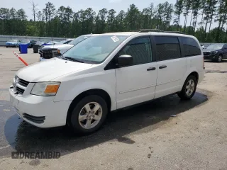 2008 Dodge Grand Caravan SE with VIN 1D8HN44H28B133968, listed as a Copart auction lot 56179415 with 156,666 mi miles and Salvage title. Bid and sale history available at DreamBid. Image 1.