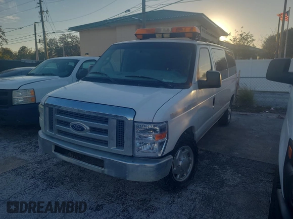 2013 Ford Econoline Cargo with VIN 1FDNE1BW5DDB20014, listed as a Copart auction lot 47489755 with 69,292 mi miles and Clean Title. Bid and sale history available at DreamBid. Image 2.