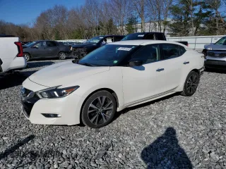 2016 Nissan Maxima 3.5 SV with VIN 1N4AA6AP0GC380276, listed as a Copart auction lot 53381055 with 139,254 mi miles and Salvage Title. Bid and sale history available at carsss.com. Image 1.