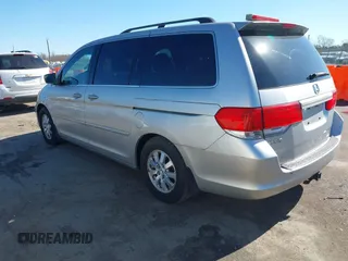 2008 Honda Odyssey EX-L with VIN 5FNRL38708B110657, listed as a IAAI auction lot 41854985 with 253,985 mi miles and . Bid and sale history available at carsss.com. Image 3.
