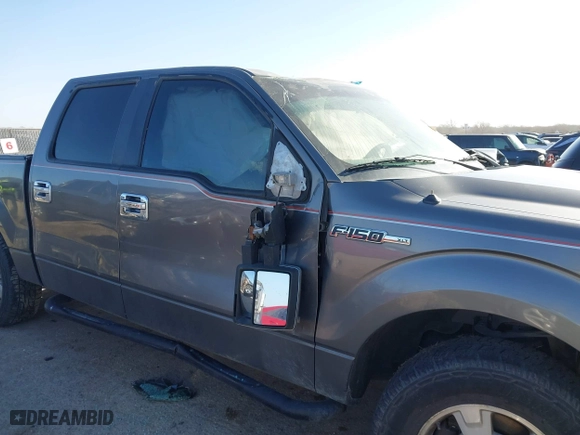 2013 Ford F-150 XL with VIN 1FTFW1CT8DKG07309, listed as a IAAI auction lot 41831377 with 1 mi miles. Bid and sale history available at carsss.com. Image 6.