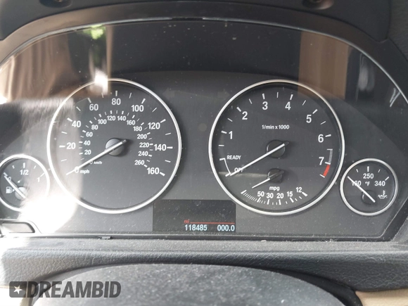 2014 BMW 3 Series 328i with VIN WBA3A5G56ENP32116, listed as a IAAI auction lot 41770861 with 118,485 mi miles. Bid and sale history available at carsss.com. Image 7.