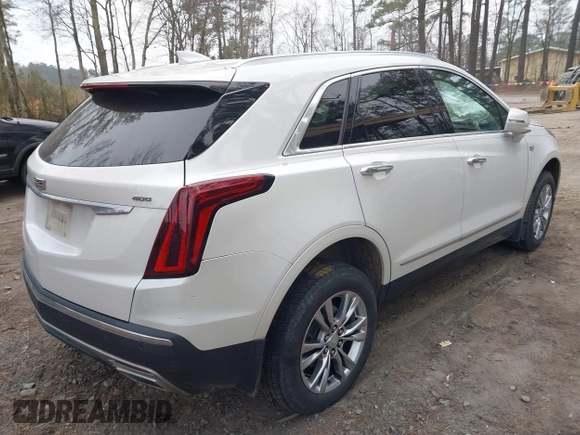 2020 Cadillac XT5 Premium Luxury FWD with VIN 1GYKNCRS3LZ115508, listed as a IAAI auction lot 41789925 with 87,199 mi miles. Bid and sale history available at carsss.com. Image 4.