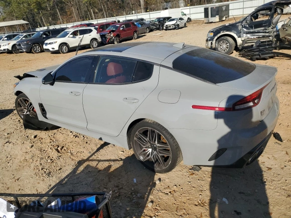 2022 Kia Stinger GT1 with VIN KNAE45LC3N6111026, listed as a Copart auction lot 85894634 with 62,011 mi miles and Salvage Title. Bid and sale history available at DreamBid. Image 2.