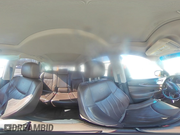 2013 Infiniti JX35 with VIN 5N1AL0MM0DC332268, listed as a Copart auction lot 48032795 with 150,219 mi miles and Salvage Title. Bid and sale history available at DreamBid. Image 14.