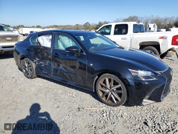 2016 Lexus GS 350 with VIN JTHBZ1BL2GA002797, listed as a Copart auction lot 87249894 with 51,307 mi miles and Salvage Title. Bid and sale history available at carsss.com. Image 4.