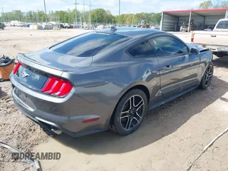 2023 Ford Mustang EcoBoost with VIN 1FA6P8TH6P5105487, listed as a IAAI auction lot 41877024 with 24,066 mi miles. Bid and sale history available at carsss.com. Image 4.