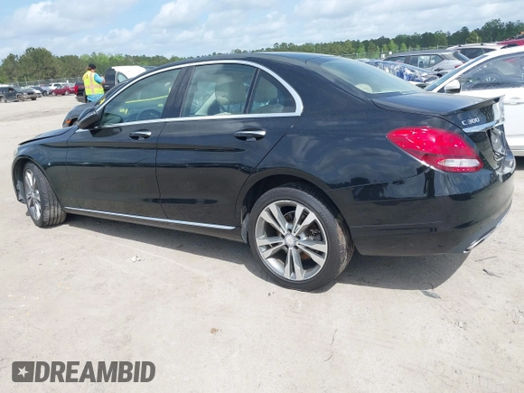 2017 Mercedes-Benz C 300 with VIN 55SWF4JB1HU190340, listed as a IAAI auction lot 41955855 with 158,810 mi miles and . Bid and sale history available at DreamBid. Image 3.