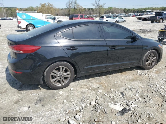 2018 Hyundai Elantra Value Edition with VIN 5NPD84LF4JH214592, listed as a Copart auction lot 50581525 with 65,511 mi miles and Salvage Title. Bid and sale history available at carsss.com. Image 3.