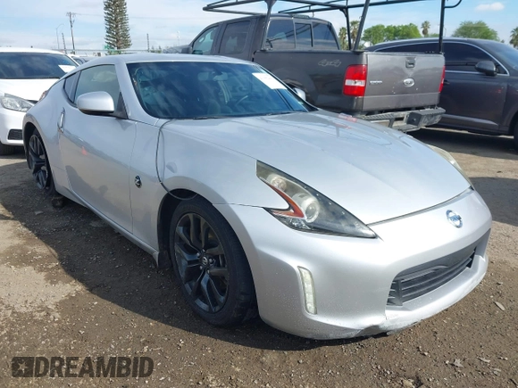 2018 Nissan 370Z Sport with VIN JN1AZ4EH7JM572602, listed as a IAAI auction lot 41902662 with 76,262 mi miles and . Bid and sale history available at DreamBid. Image 1.