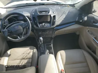 2018 Ford Escape Titanium with VIN 1FMCU0J9XJUA07221, listed as a Copart auction lot 43758165 with 68,805 mi miles and Salvage title. Bid and sale history available at DreamBid. Image 8.