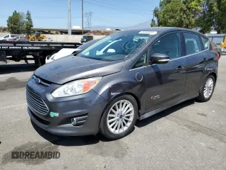 2015 Ford C-Max Energi SEL with VIN 1FADP5CU4FL118686, listed as a Copart auction lot 65058334 with 98,829 mi miles and Salvage Title. Bid and sale history available at carsss.com. Image 1.