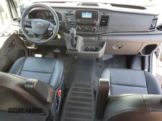 2023 Ford Transit Passenger XL with VIN 1FBAX2Y85PKB44264, listed as a Copart auction lot 52233154 with 2,537 mi miles and Salvage Title. Bid and sale history available at carsss.com. Image 8.