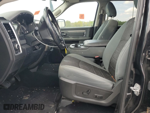 2018 Ram 1500 Big Horn with VIN 1C6RR6LG0JS251834, listed as a Copart auction lot 48784955 with 83,747 mi miles and Salvage Title. Bid and sale history available at carsss.com. Image 7.