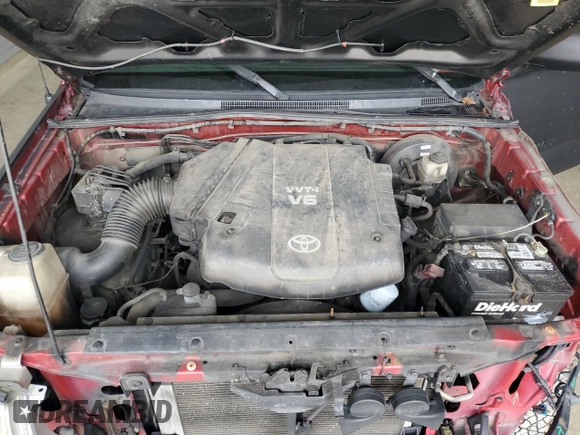 2009 Toyota Tacoma with VIN 3TMLU42N09M033351, listed as a Copart auction lot 48962095 with 184,289 mi miles and Salvage Title. Bid and sale history available at DreamBid. Image 11.