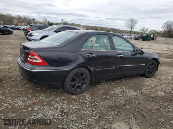 2007 Mercedes-Benz C 280 Luxury with VIN WDBRF92H37F932177, listed as a Copart auction lot 51759975 with 164,825 mi miles and Salvage title. Bid and sale history available at DreamBid. Image 3.
