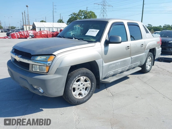 2002 Chevrolet Avalanche with VIN 3GNEC13T32G176233, listed as a IAAI auction lot 42108329 with 312,126 mi miles and . Bid and sale history available at DreamBid. Image 2.