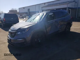 2022 Honda Pilot Special Edition with VIN 5FNYF6H27NB012066, listed as a Copart auction lot 46342685 with 43,511 mi miles and Non Repairable. Bid and sale history available at carsss.com. Image 1.