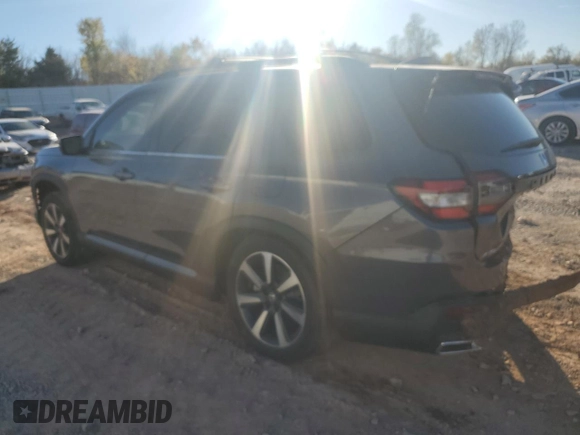 2025 Honda Pilot Elite with VIN 5FNYG1H86SB060061, listed as a Copart auction lot 81537784 with 275 mi miles and Salvage Title. Bid and sale history available at carsss.com. Image 2.