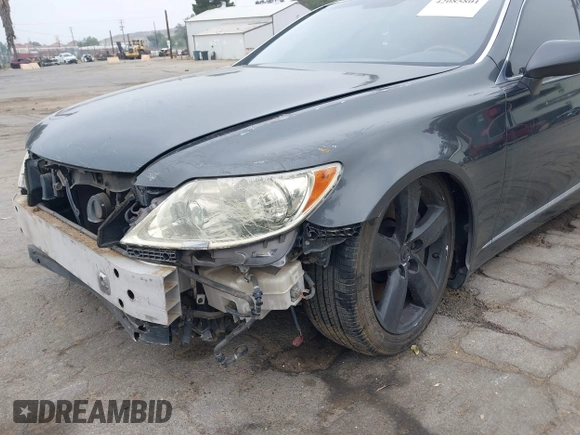 2008 Lexus LS 460 L with VIN JTHGL46FX85024697, listed as a IAAI auction lot 42085801 with 141,348 mi miles and . Bid and sale history available at DreamBid. Image 17.