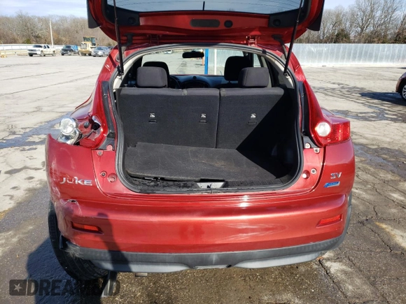 2014 Nissan Juke S with VIN JN8AF5MR1ET351874, listed as a Copart auction lot 45927775 with 157,798 mi miles and Salvage Title. Bid and sale history available at DreamBid. Image 6.