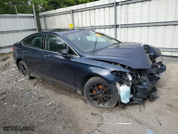 2020 Ford Fusion Plug-In Hybrid Titanium with VIN 3FA6P0SU6LR158133, listed as a Copart auction lot 56468884 with 57,585 mi miles. Bid and sale history available at carsss.com. Image 4.