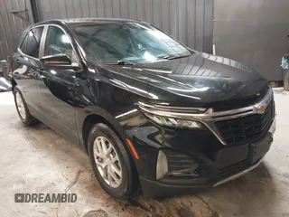 2023 Chevrolet Equinox LT z VIN 3GNAXKEG1PL242463, wystawiony jako IAAI lot #42114692 z przebiegiem 16 637 mil mil oraz . Historia ofert i sprzedaży dostępna na DreamBid. Obrazek 1.