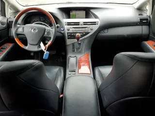 2011 Lexus RX 450h with VIN JTJBC1BA5B2040901, listed as a Copart auction lot 61205235 with 120,740 mi miles and Salvage title. Bid and sale history available at DreamBid. Image 8.