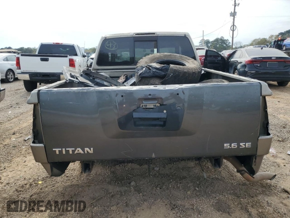 2006 Nissan Titan SE with VIN 1N6BA06A06N521931, listed as a Copart auction lot 50699715 with Not Provided miles and Salvage Title. Bid and sale history available at DreamBid. Image 6.