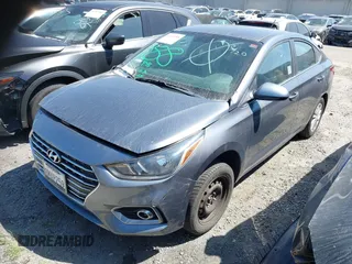 2020 Hyundai Accent SEL with VIN 3KPC24A62LE094198, listed as a IAAI auction lot 41860998 with 24,674 mi miles. Bid and sale history available at carsss.com. Image 2.
