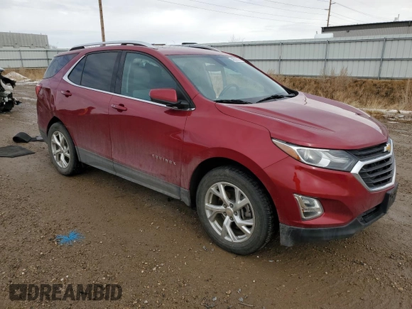 2018 Chevrolet Equinox LT with VIN 3GNAXTEX3JS579221, listed as a Copart auction lot 46586565 with 33,973 mi miles and Salvage Title. Bid and sale history available at carsss.com. Image 4.