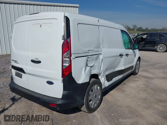 2022 Ford Transit Connect XL with VIN NM0LS7S24N1520389, listed as a IAAI auction lot 41887623 with 61,746 mi miles and . Bid and sale history available at DreamBid. Image 4.