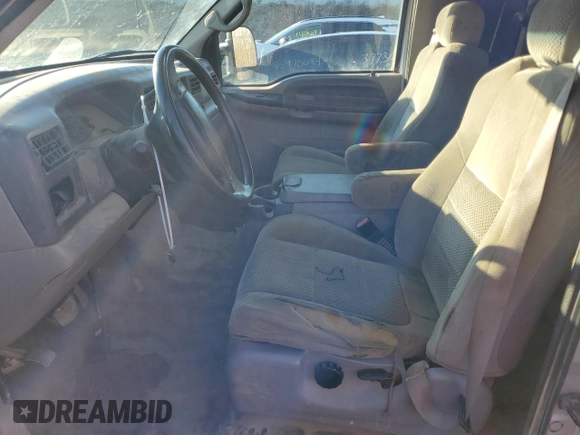 2001 Ford Super Duty F-250 XL with VIN 1FTNX21S81EC22917, listed as a Copart auction lot 85212504 with 258,040 mi miles and Clean Title. Bid and sale history available at carsss.com. Image 7.