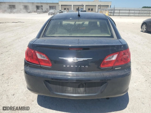 2010 Chrysler Sebring Touring with VIN 1C3CC4FB8AN229894, listed as a Copart auction lot 58667584 with 189,237 mi miles and Non Repairable. Bid and sale history available at carsss.com. Image 6.