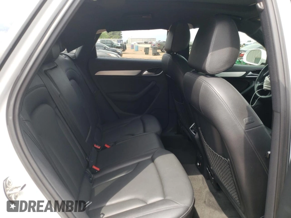 2018 Audi Q3 Premium with VIN WA1BCCFS3JR023502, listed as a Copart auction lot 47142733 with 38,444 mi miles. Bid and sale history available at carsss.com. Image 10.