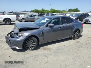 2016 Lexus IS 200t with VIN JTHBA1D21G5028330, listed as a Copart auction lot 54363715 with 119,562 mi miles and Salvage title. Bid and sale history available at DreamBid. Image 1.