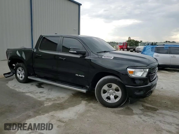 2022 Ram 1500 Lone Star with VIN 1C6RREFM5NN452323, listed as a Copart auction lot 68481844 with 43,298 mi miles and Non repairable. Bid and sale history available at DreamBid. Image 10.